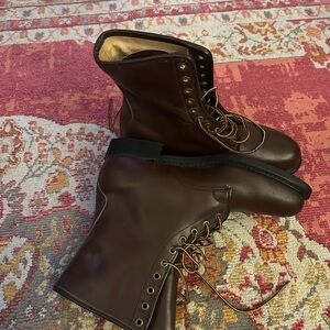 Classic Brown Leather Men's Boots